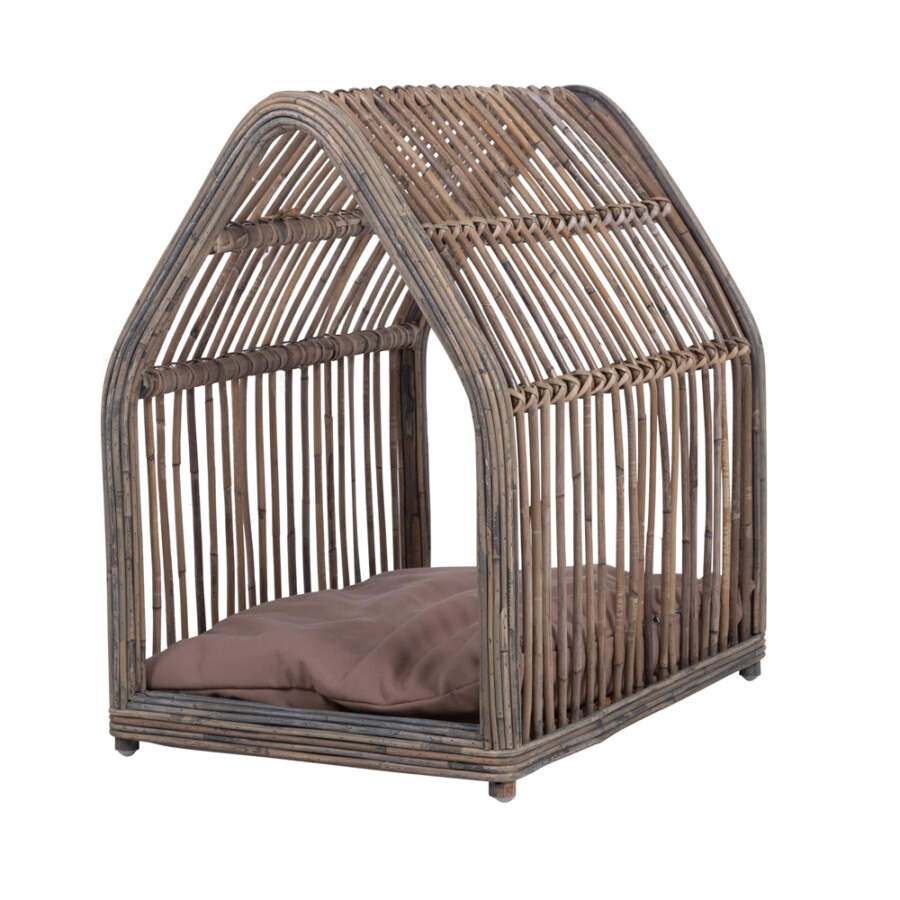 Dog_basket_rattan_grey_zijkant_301991